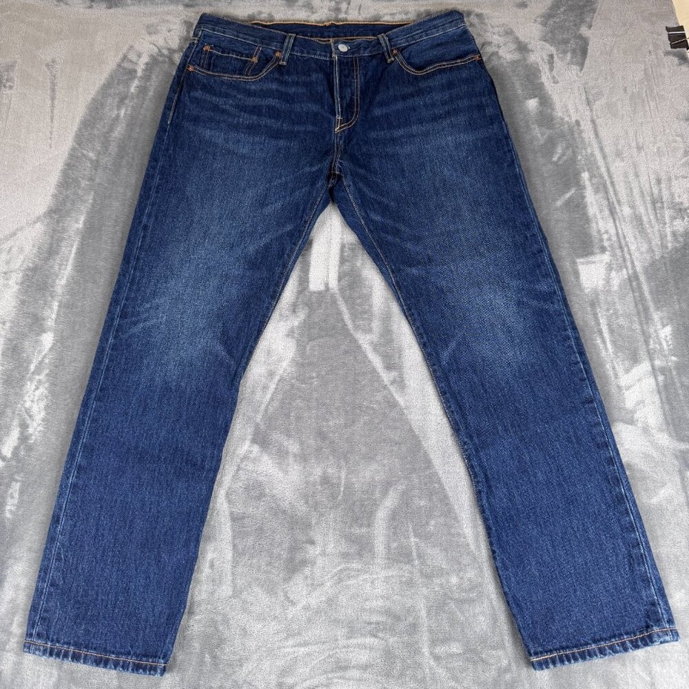 Levi's Jeans Mens 31x34 501 CT Custom Taper Medium Wash Denim